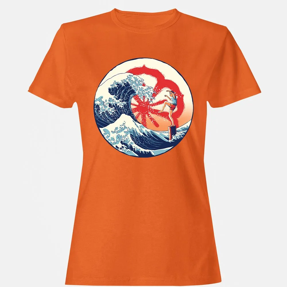 Women's T-Shirt - 49WVCCHF - Orange - 11