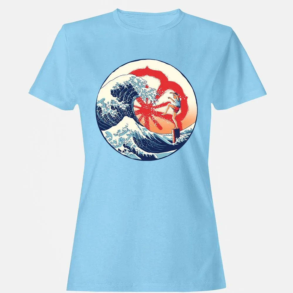 Women's T-Shirt - 49WVCCHF - Light Blue - 8