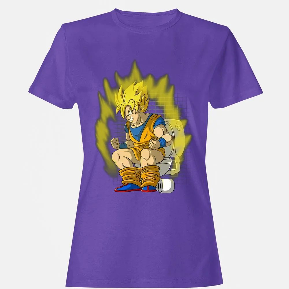 Women's T-Shirt - B1EDU8Q7 - Purple - 12