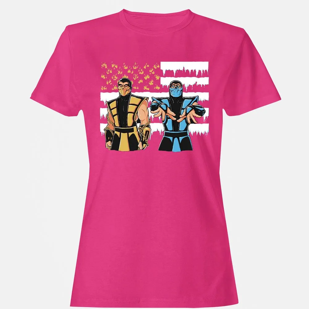 Women's T-Shirt - N4VBYQLL - Heliconia - 6