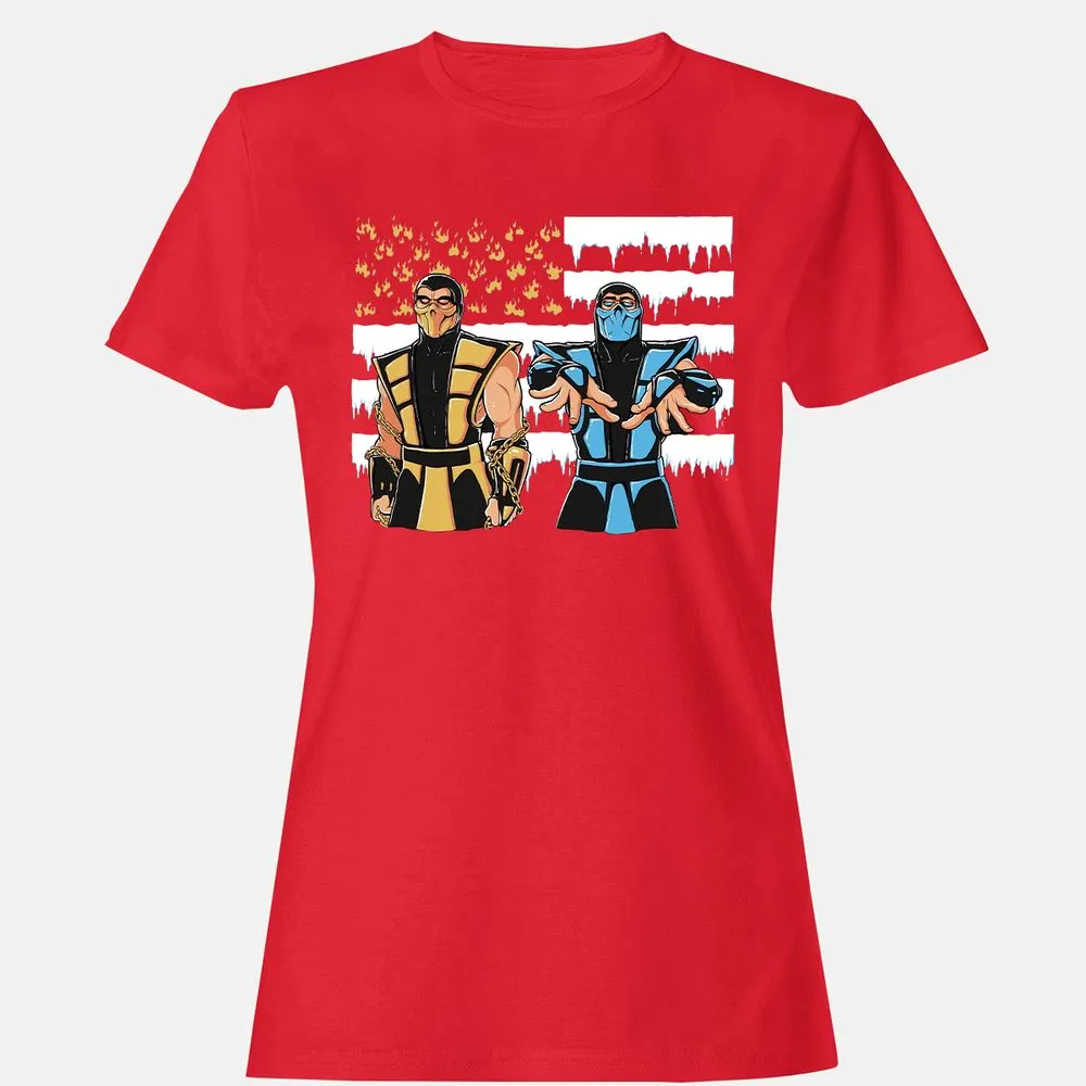 Women's T-Shirt - N4VBYQLL - Red - 13