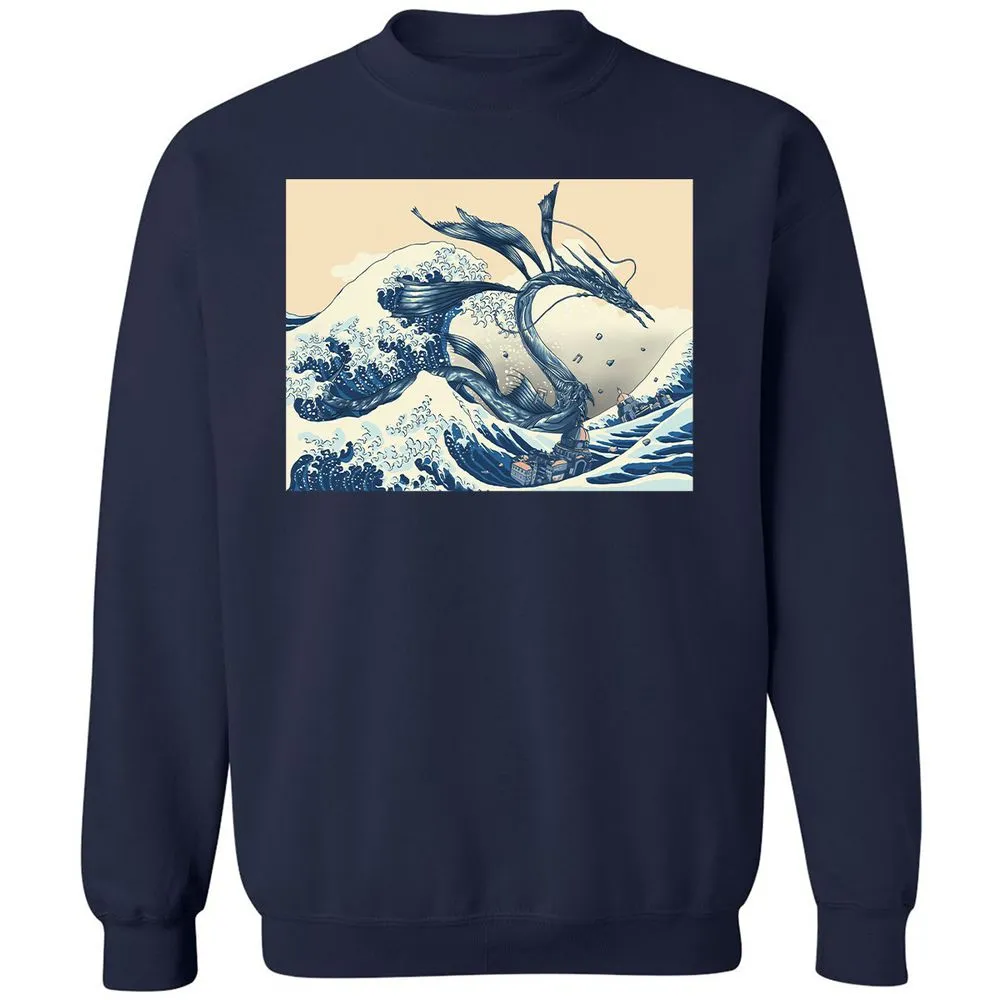 Classic Unisex Sweatshirt - P4Y1BWPE - Navy - 2