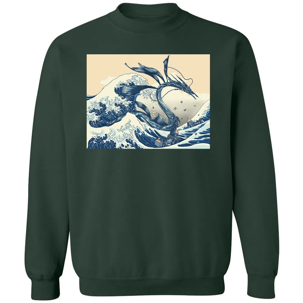 Classic Unisex Sweatshirt - P4Y1BWPE - Forest Green - 4