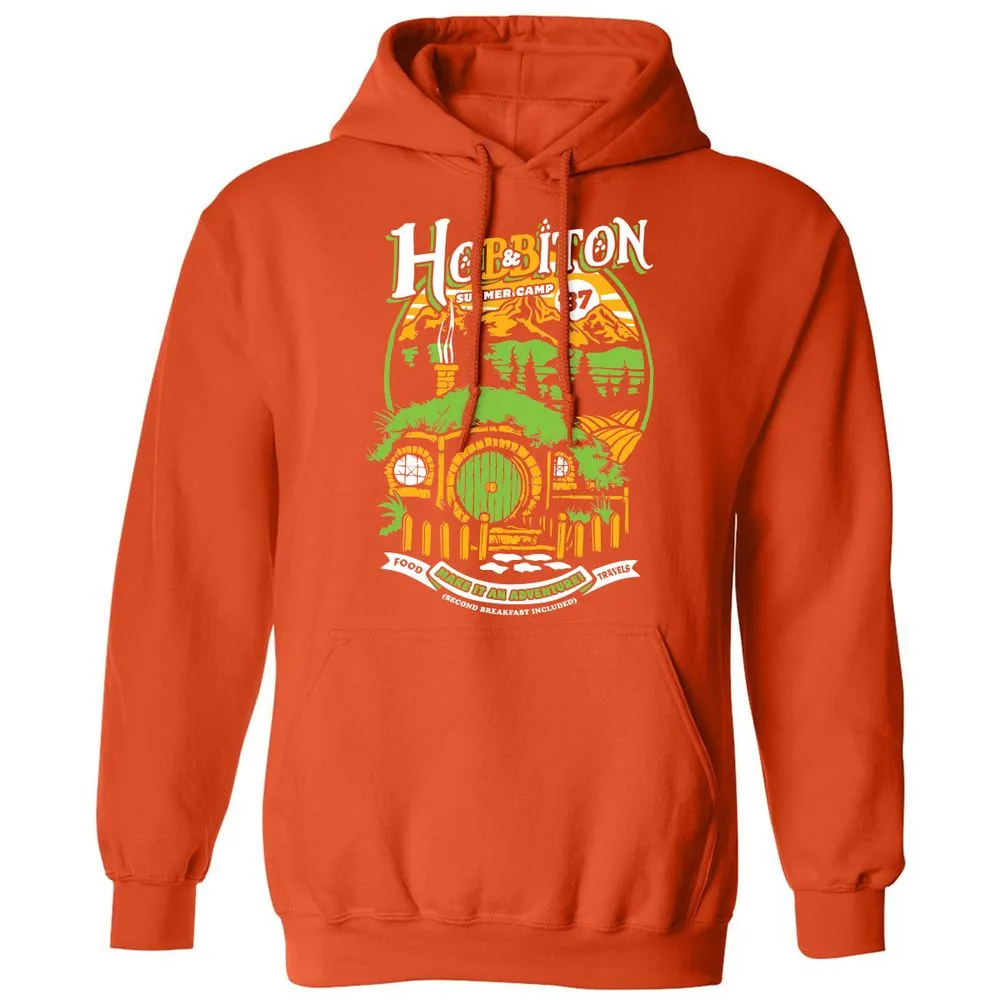 Classic Unisex Hoodie - QBGX1ZNV - Orange - 10