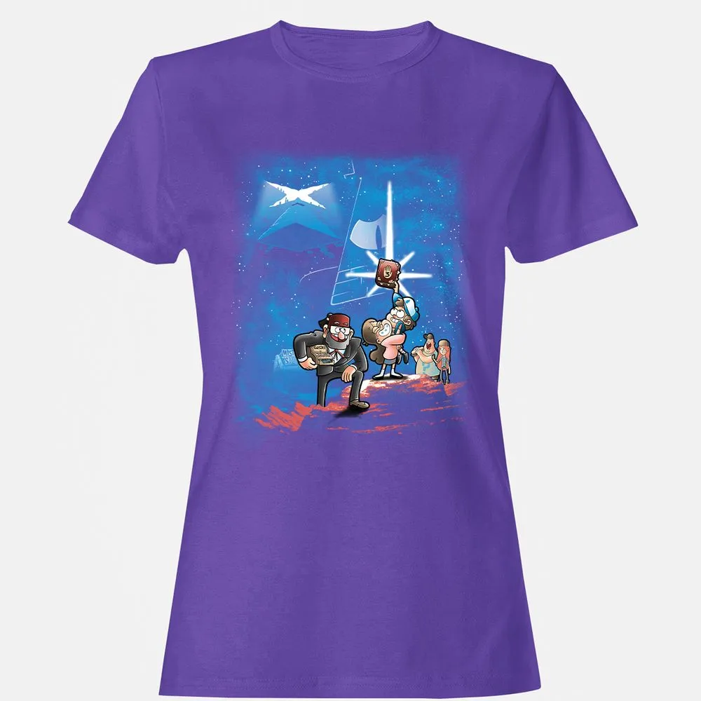 Women's T-Shirt - 3BTMQRP5 - Purple - 12