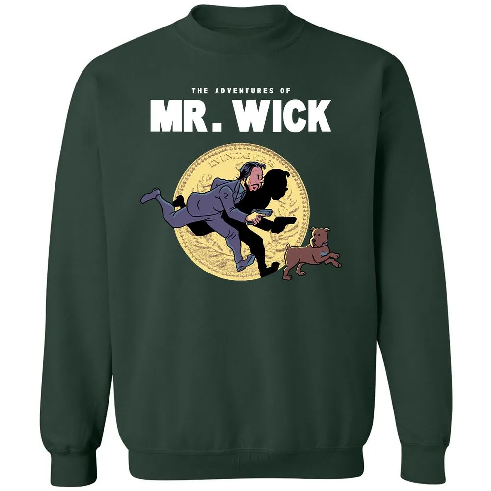 Classic Unisex Sweatshirt - 3DLXX5DU - Forest Green - 4