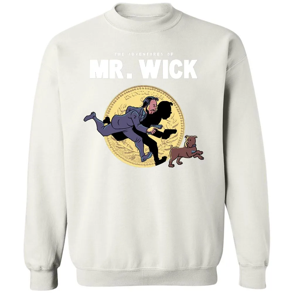 Classic Unisex Sweatshirt - 3DLXX5DU - White - 12