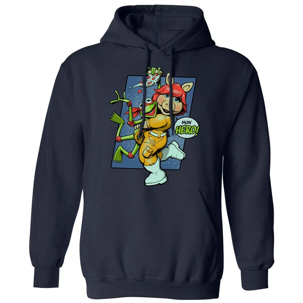 Classic Unisex Hoodie - P6D39PWA - Navy - 2