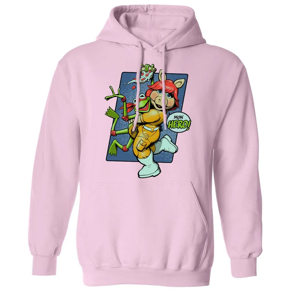Classic Unisex Hoodie - P6D39PWA - Light Pink - 3