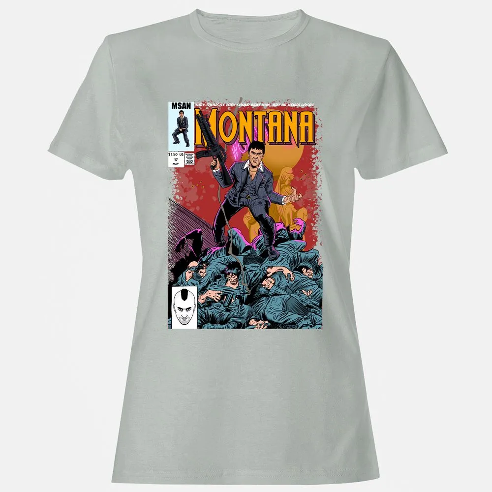 Women's T-Shirt - 7PCZNX2W - Ash - 2