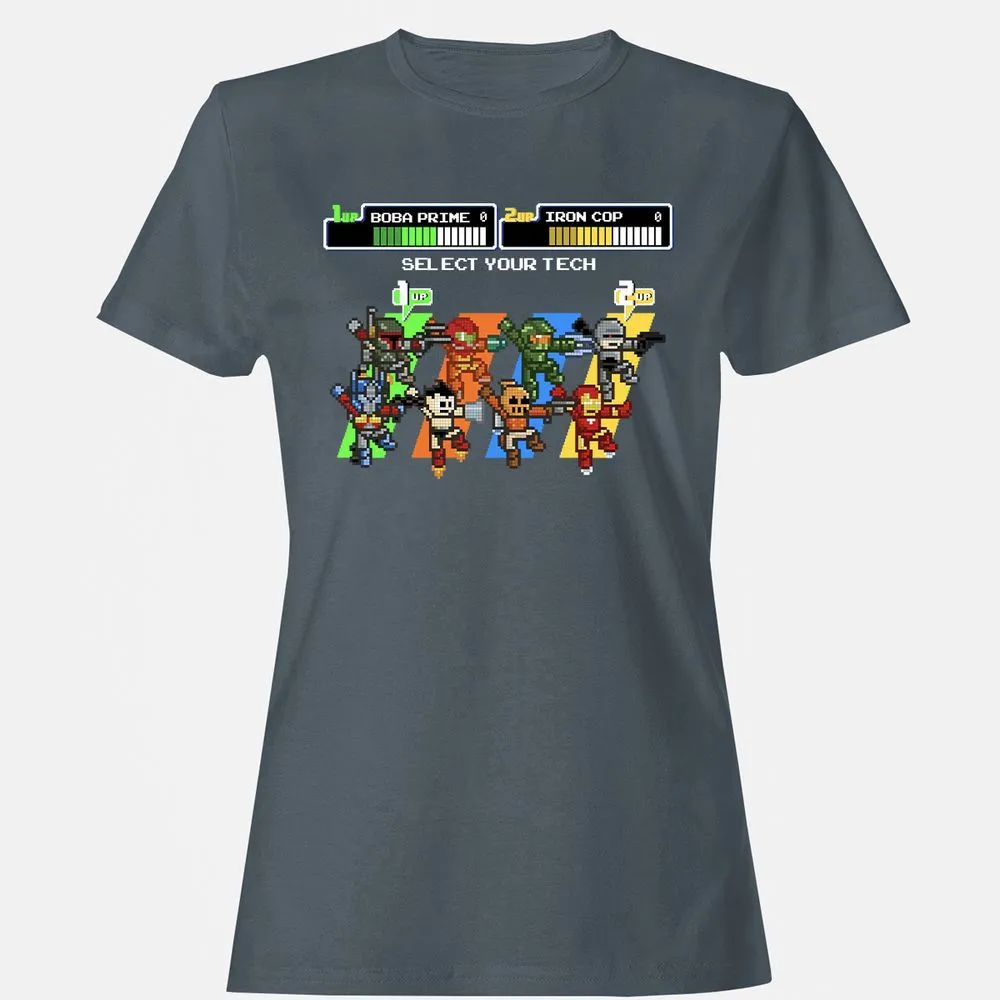 Women's T-Shirt - 72DLDH1L - Charcoal - 3