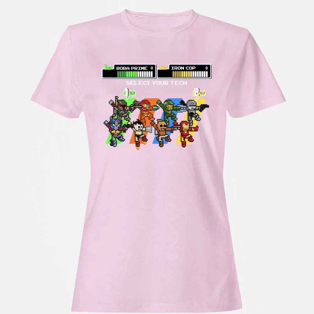 Women's T-Shirt - 72DLDH1L - Light Pink - 9