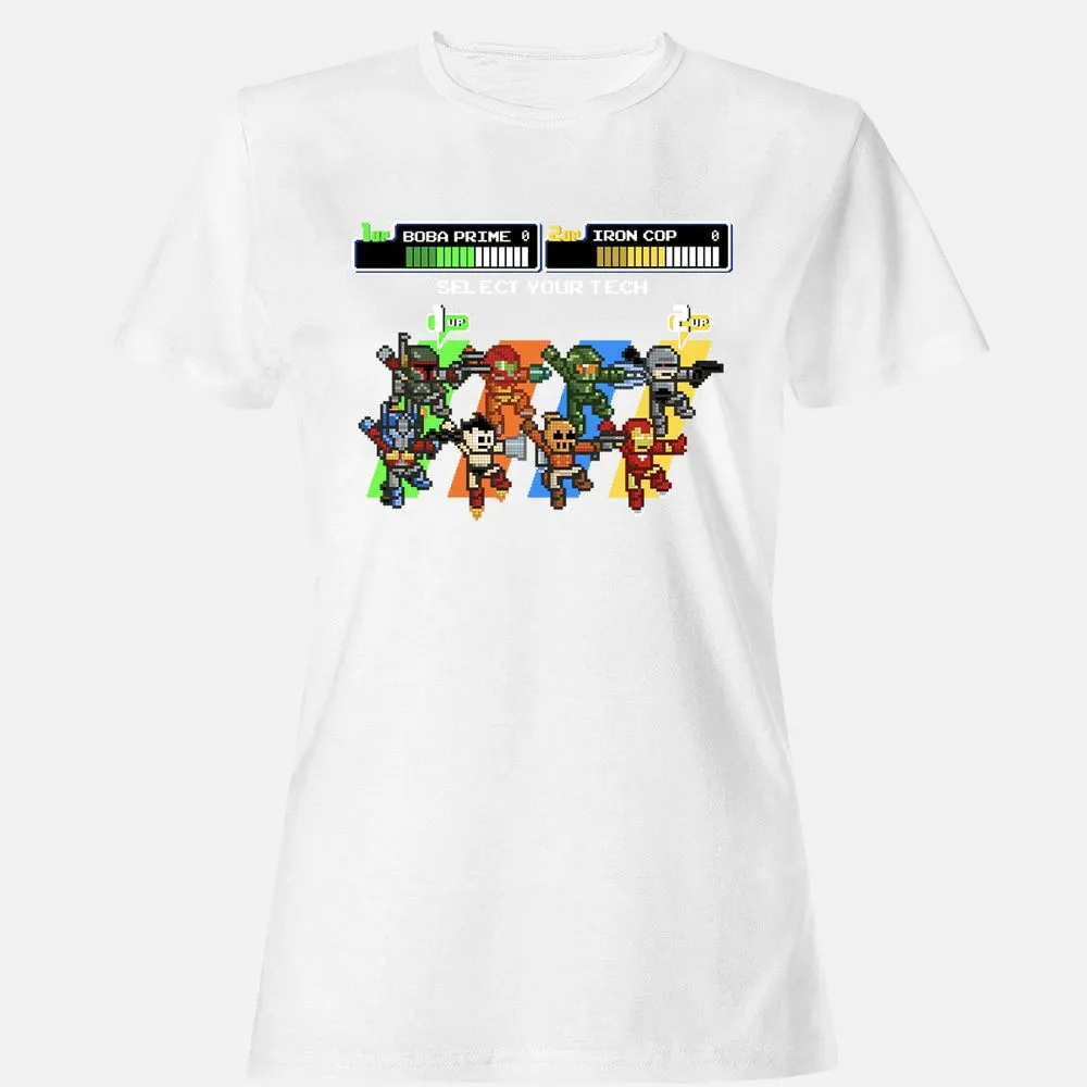 Women's T-Shirt - 72DLDH1L - White - 16