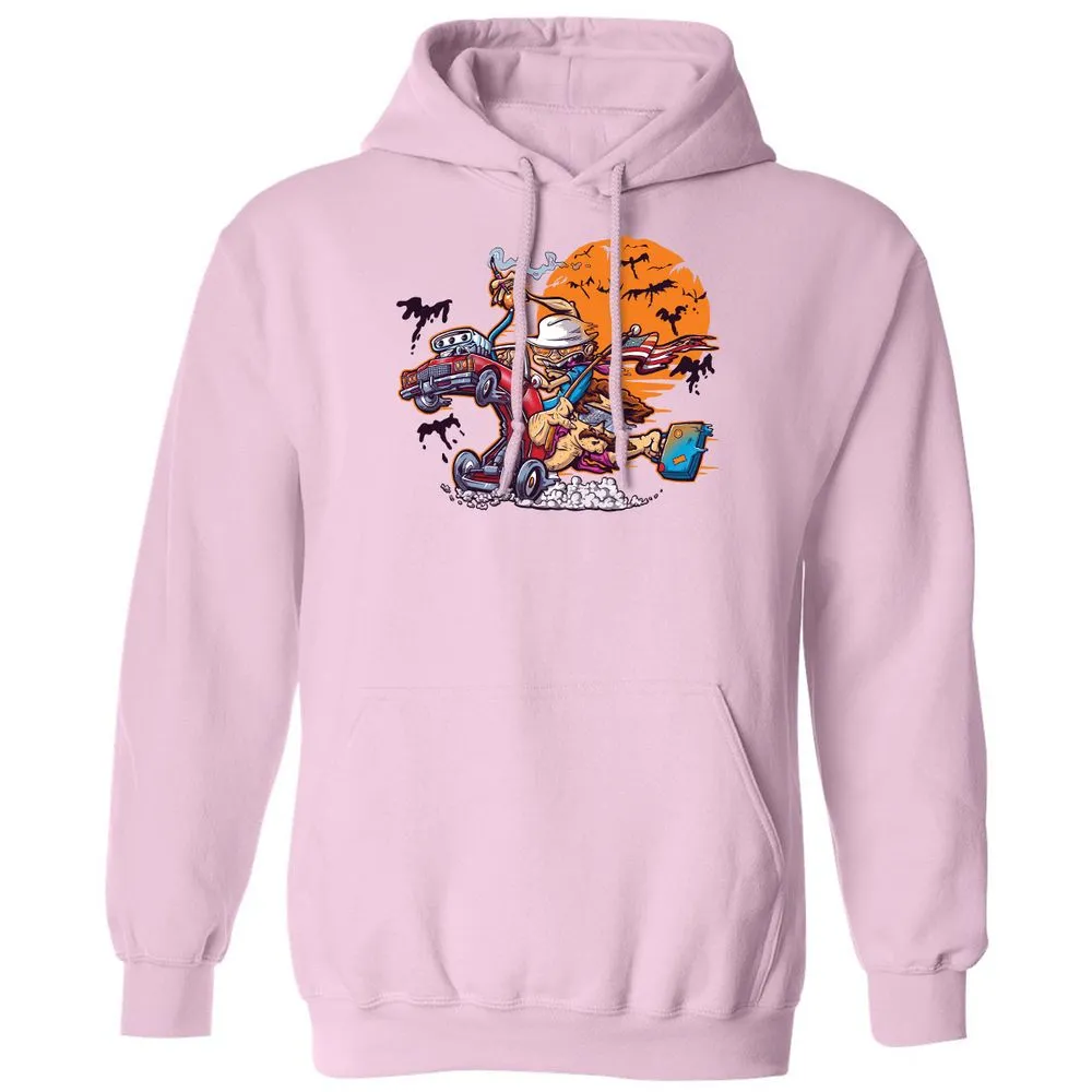 Classic Unisex Hoodie - WZTUVDH7 - Light Pink - 3