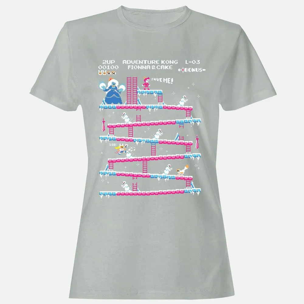 Women's T-Shirt - 8C345VUJ - Ash - 2