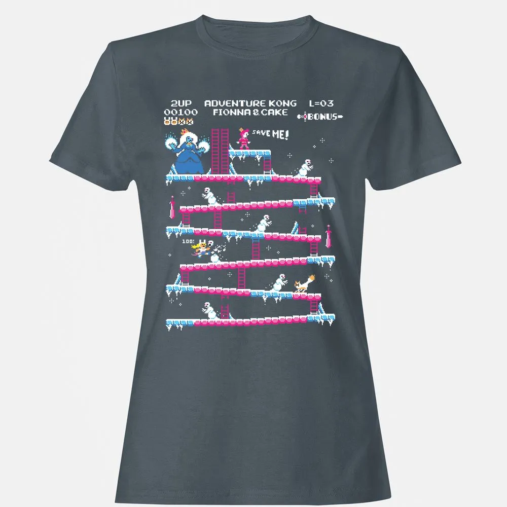 Women's T-Shirt - 8C345VUJ - Charcoal - 3