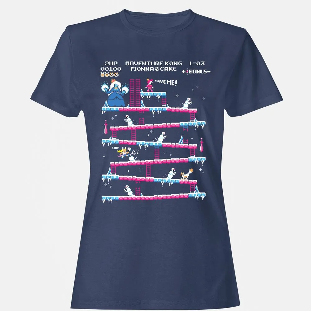 Women's T-Shirt - 8C345VUJ - Navy - 10