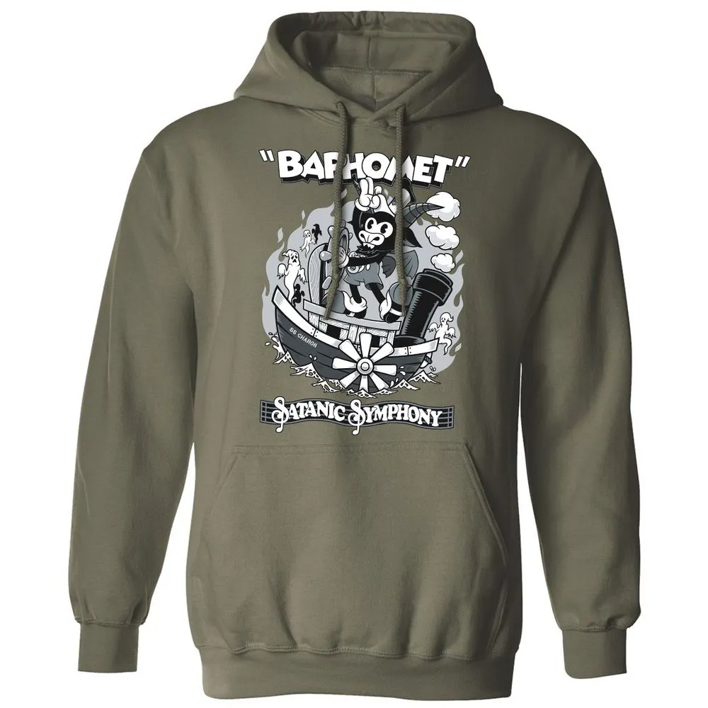 Classic Unisex Hoodie - JUC4HCTX - Military Green - 4