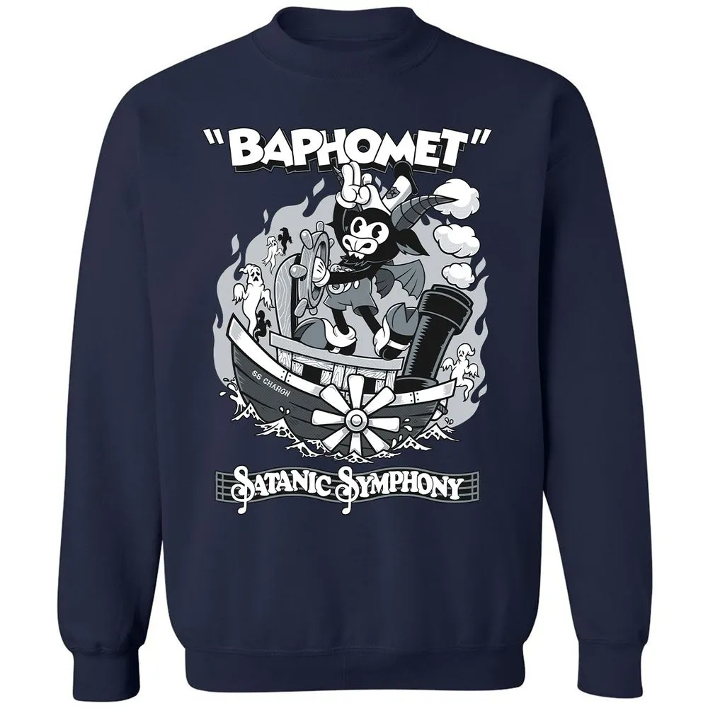 Classic Unisex Sweatshirt - SJ979R8J - Navy - 2