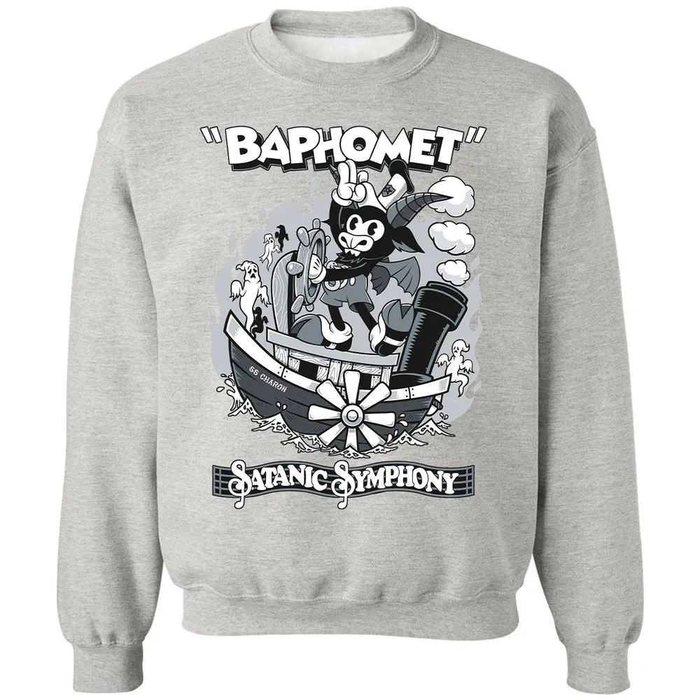 Classic Unisex Sweatshirt - SJ979R8J - Ash - 8