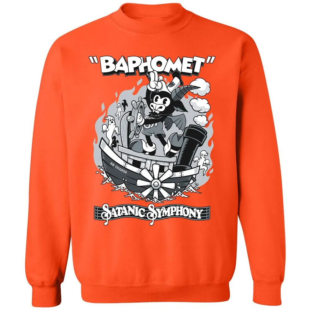 Classic Unisex Sweatshirt - SJ979R8J - Orange - 10