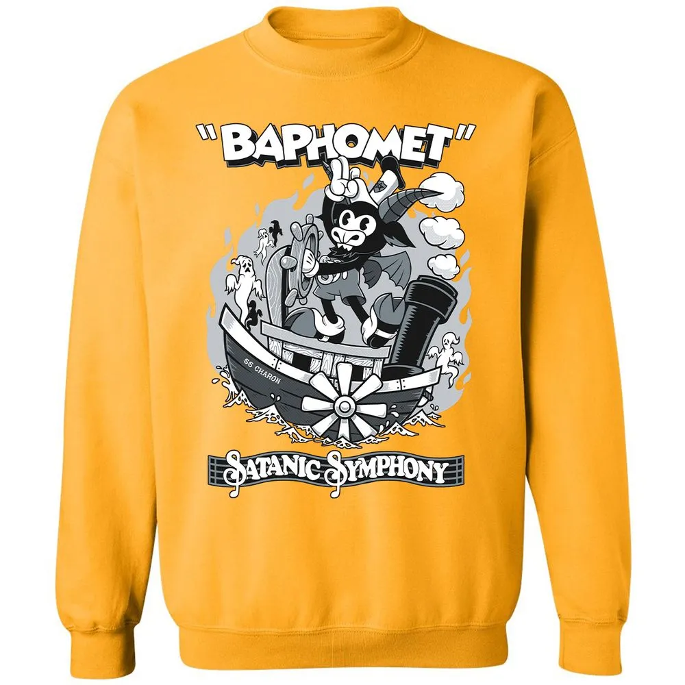 Classic Unisex Sweatshirt - SJ979R8J - Gold - 11