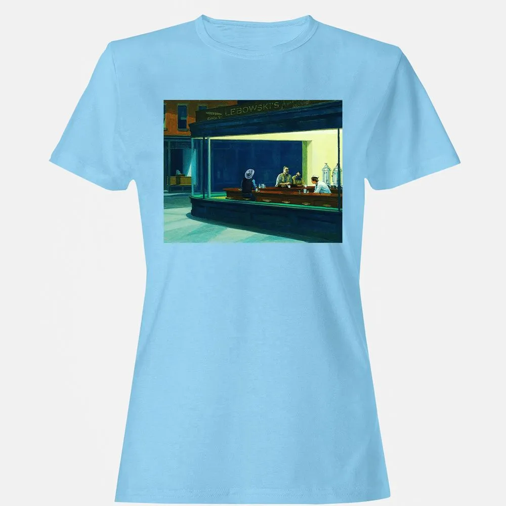 Women's T-Shirt - 4CTHHCV3 - Light Blue - 8