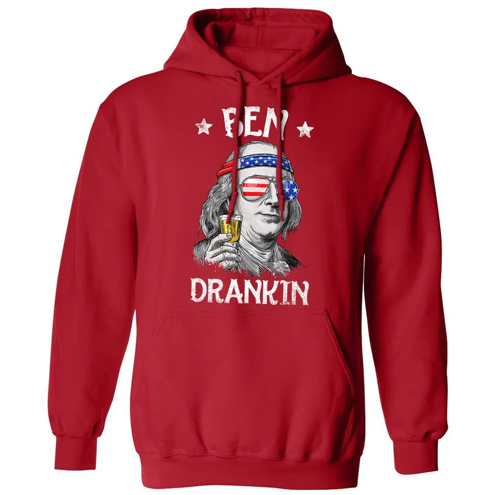 Classic Unisex Hoodie - LLB31KXU - Red - 5