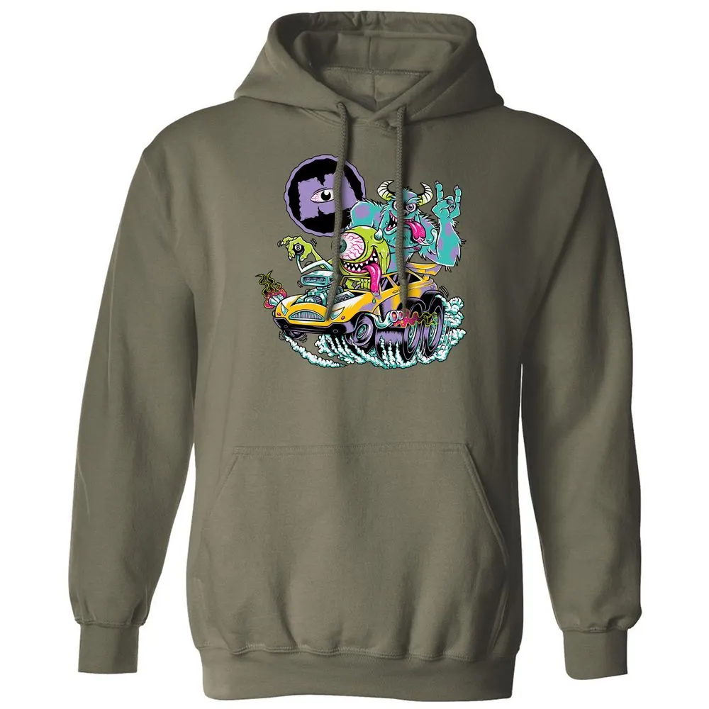 Classic Unisex Hoodie - GH3CM592 - Military Green - 4