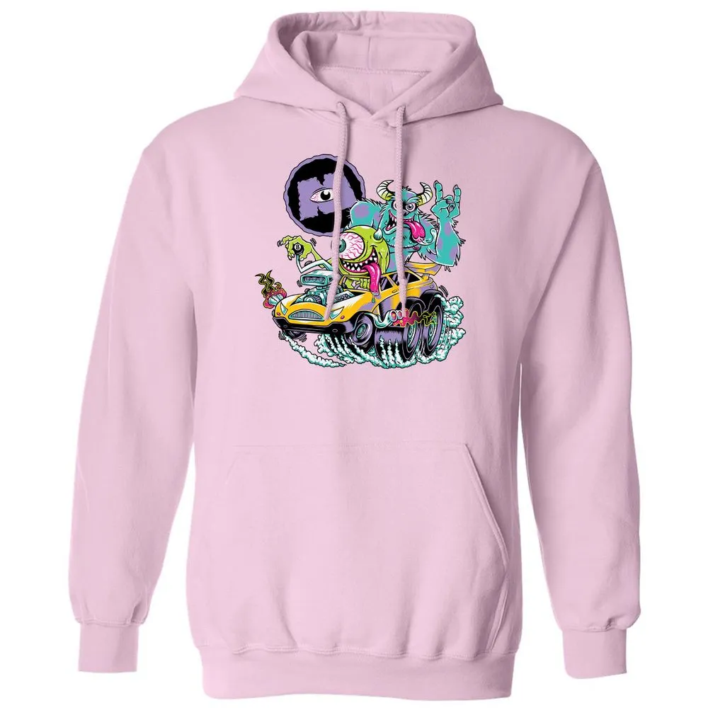Classic Unisex Hoodie - GH3CM592 - Light Pink - 3