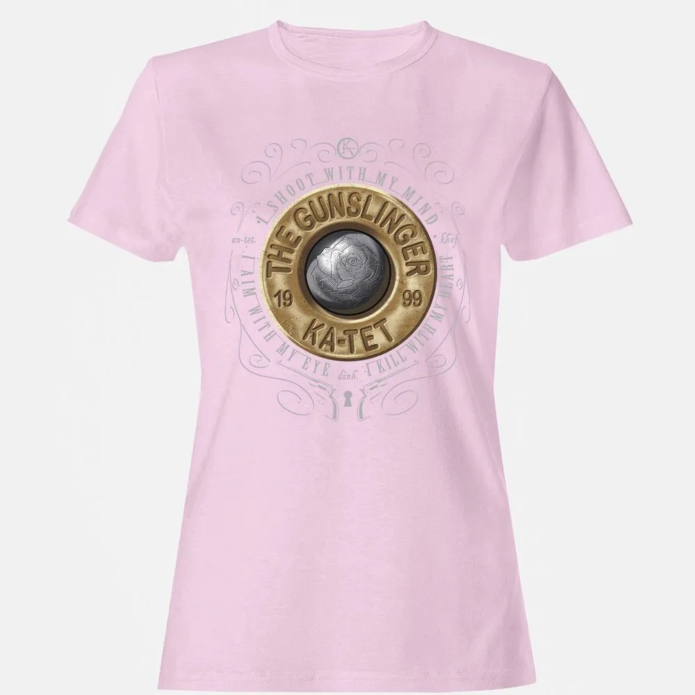 Women's T-Shirt - 7XUYXPV7 - Light Pink - 9