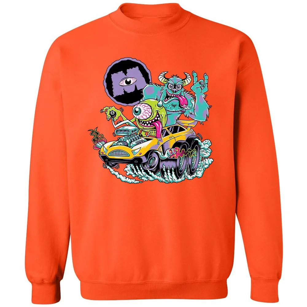 Classic Unisex Sweatshirt - BQAZGYV9 - Orange - 10