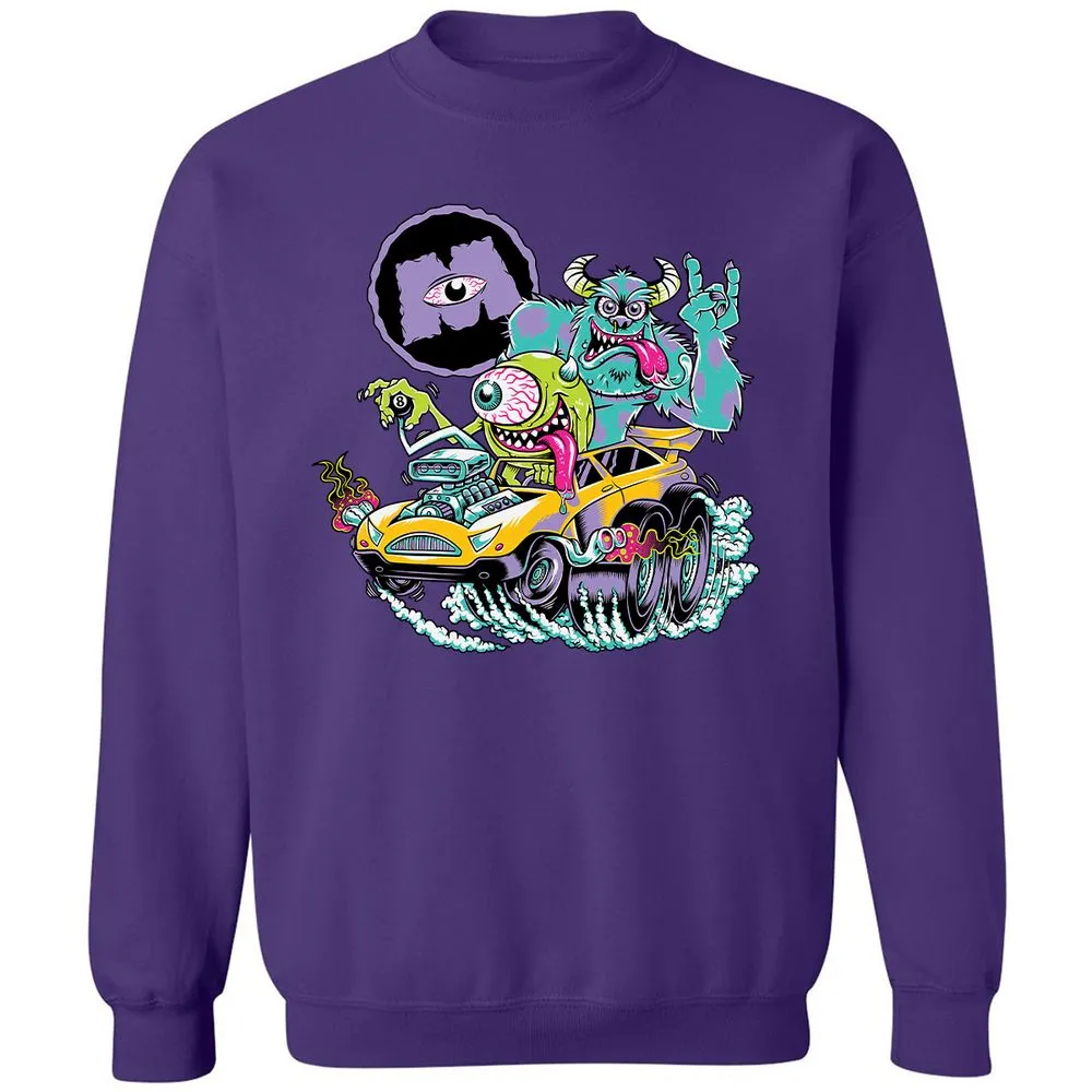 Classic Unisex Sweatshirt - BQAZGYV9 - Purple - 6