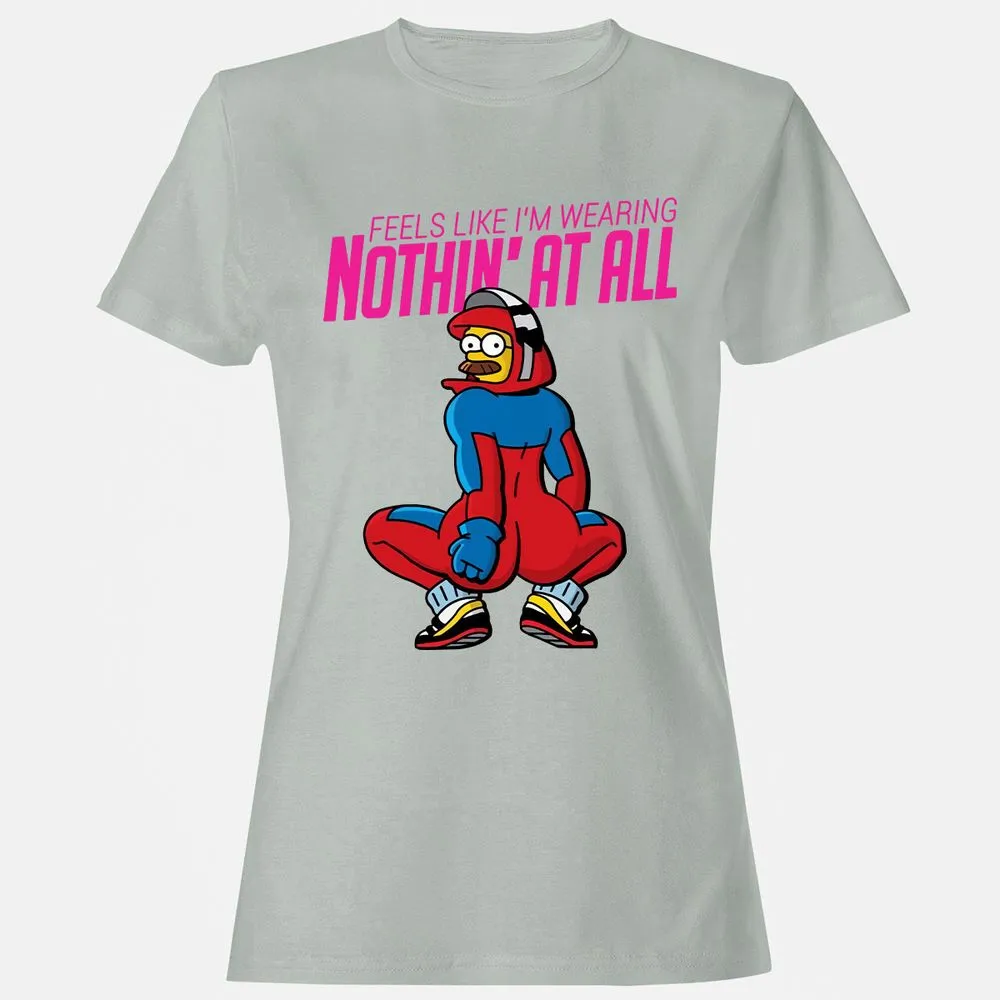 Women's T-Shirt - J917FZ2N - Ash - 2
