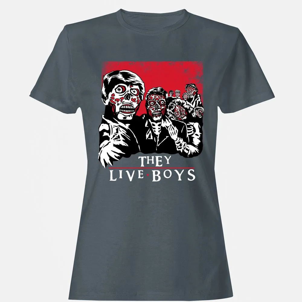 Women's T-Shirt - G97NYVUU - Charcoal - 3