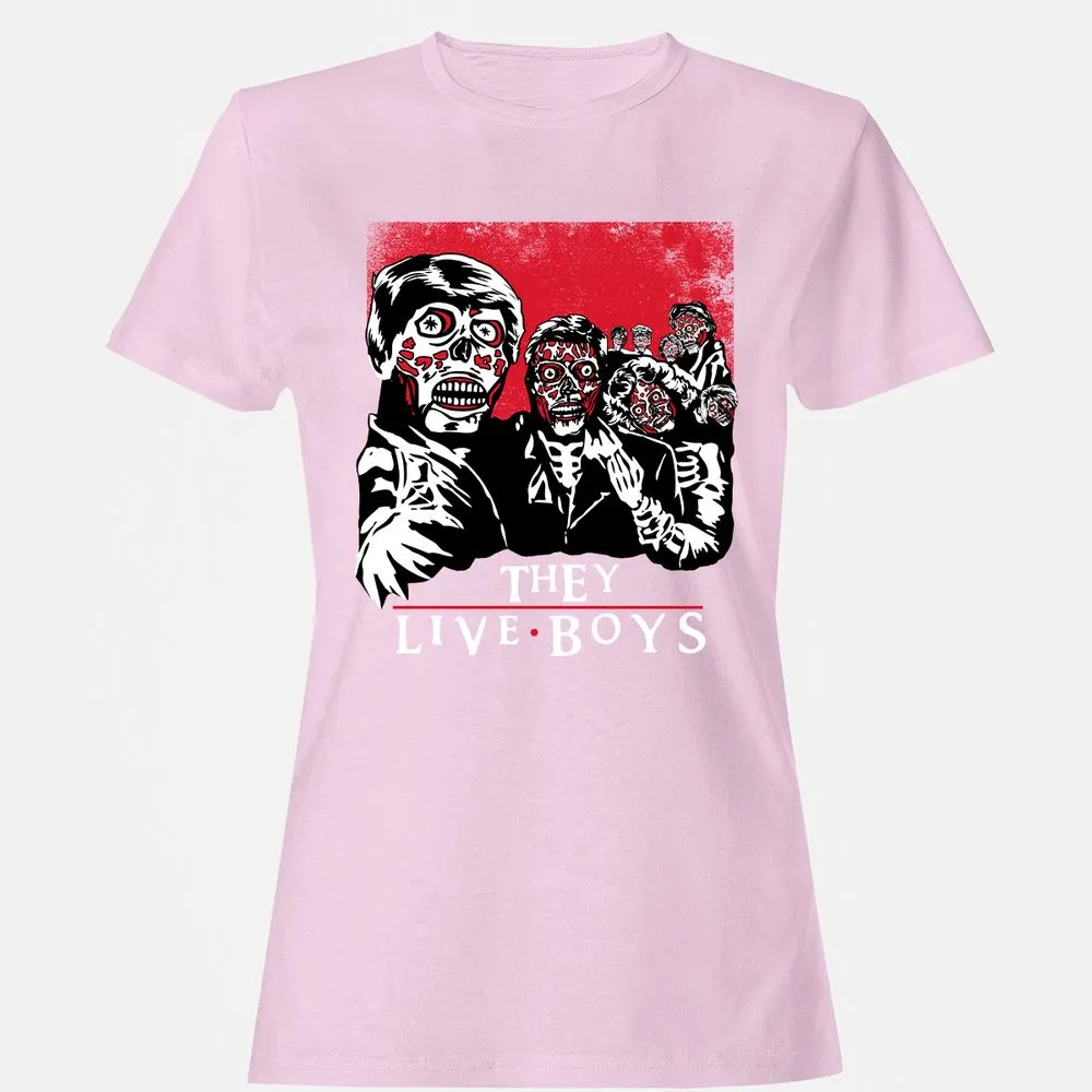 Women's T-Shirt - G97NYVUU - Light Pink - 9