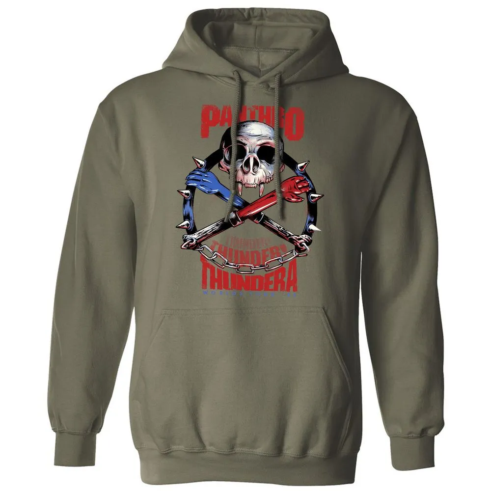 Classic Unisex Hoodie - LSNBNGHM - Military Green - 4