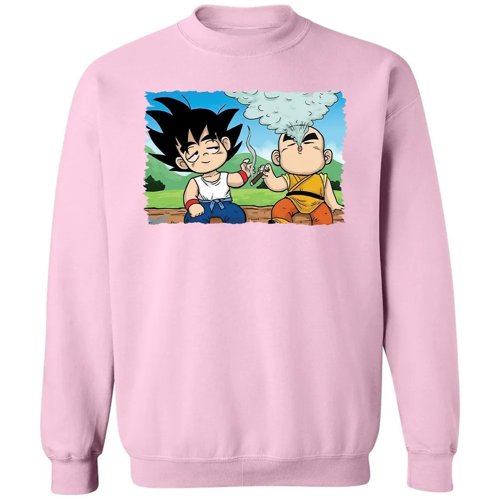 Classic Unisex Sweatshirt - Q5GU6DD2 - Light Pink - 3