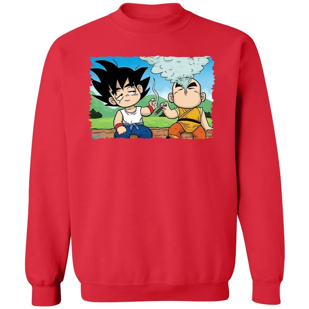 Classic Unisex Sweatshirt - Q5GU6DD2 - Red - 5