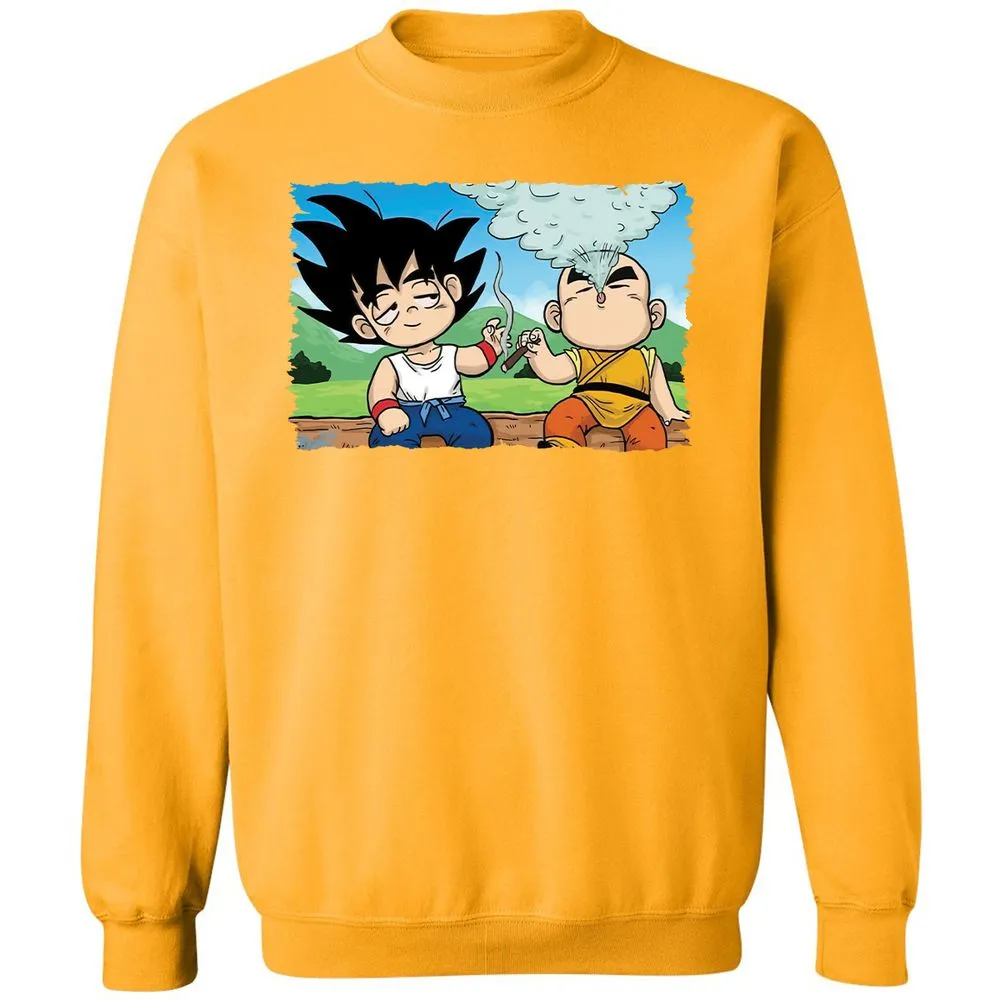 Classic Unisex Sweatshirt - Q5GU6DD2 - Gold - 11