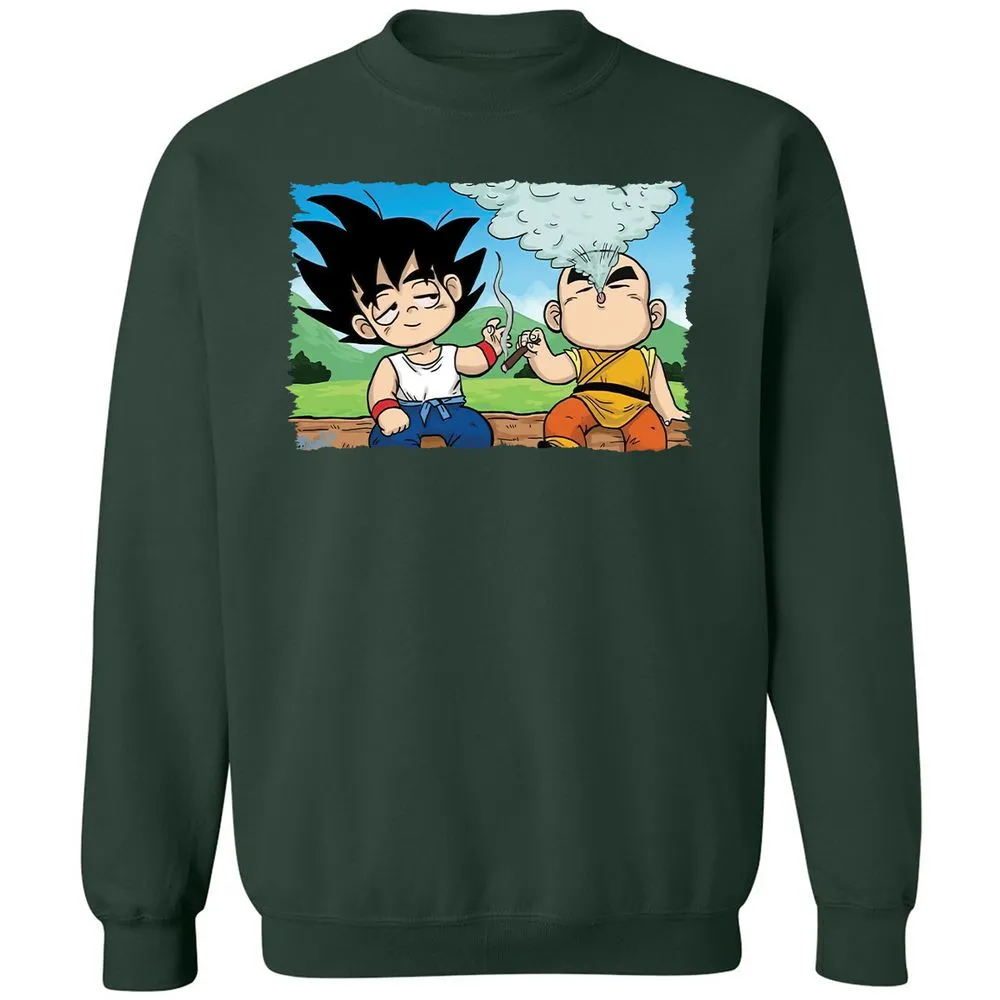 Classic Unisex Sweatshirt - Q5GU6DD2 - Forest Green - 4