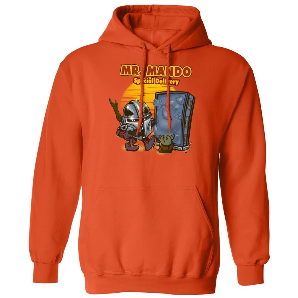 Classic Unisex Hoodie - YSURBPWN - Orange - 10