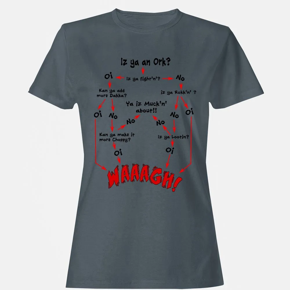 Women's T-Shirt - 7UCDRD8U - Charcoal - 3