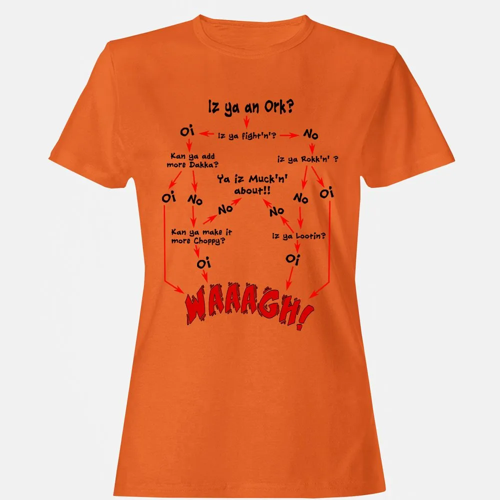 Women's T-Shirt - 7UCDRD8U - Orange - 11