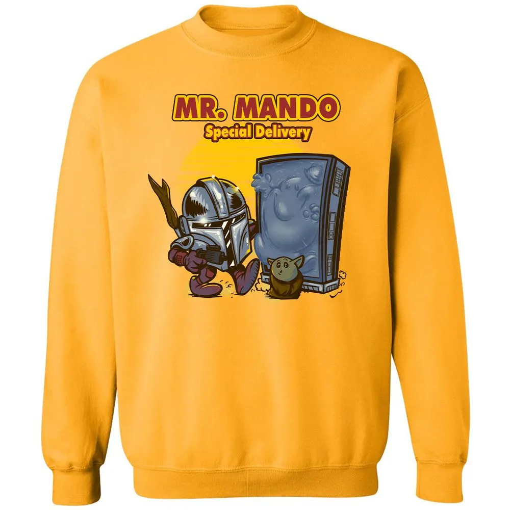 Classic Unisex Sweatshirt - UM8WQPSK - Gold - 11