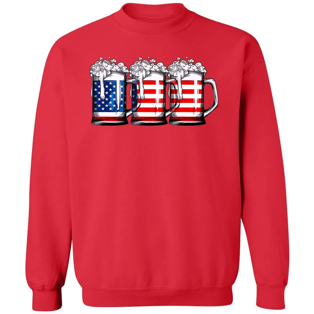 Classic Unisex Sweatshirt - ABRDVGYN - Red - 5