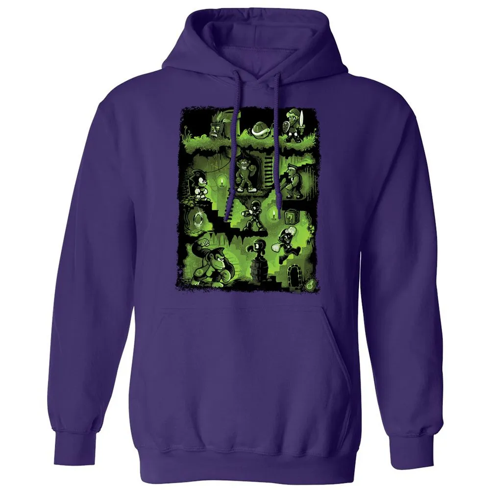 Classic Unisex Hoodie - YZVWK756 - Purple - 6