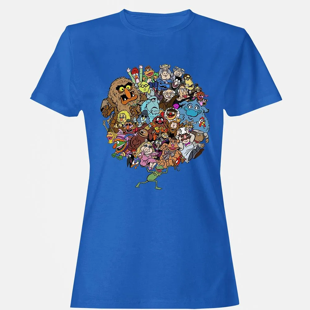 Women's T-Shirt - 4V6SHPYQ - Royal - 14