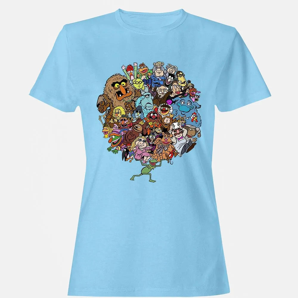 Women's T-Shirt - 4V6SHPYQ - Light Blue - 8