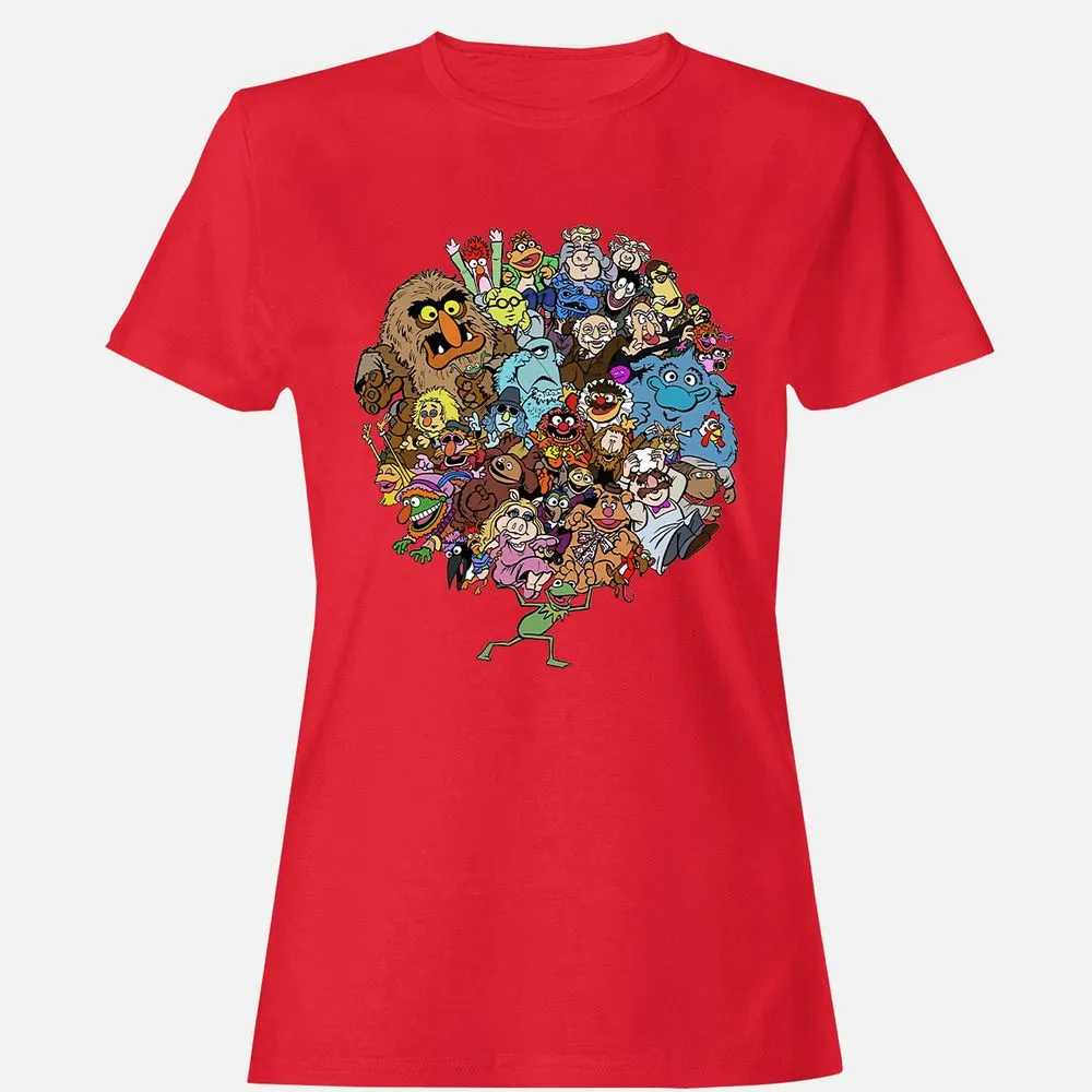 Women's T-Shirt - 4V6SHPYQ - Red - 13